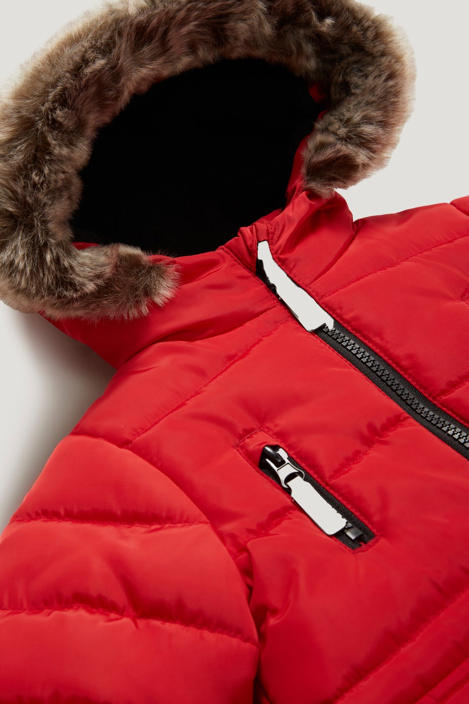 Boys Red Padded Parka Coat (9mths-6yrs) Matalan