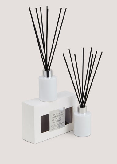 Set of 2 Elegance White Diffusers (70ml)