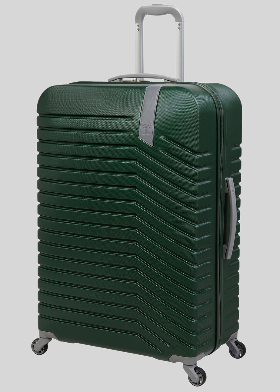 IT Luggage Green Hard Shell Suitcase