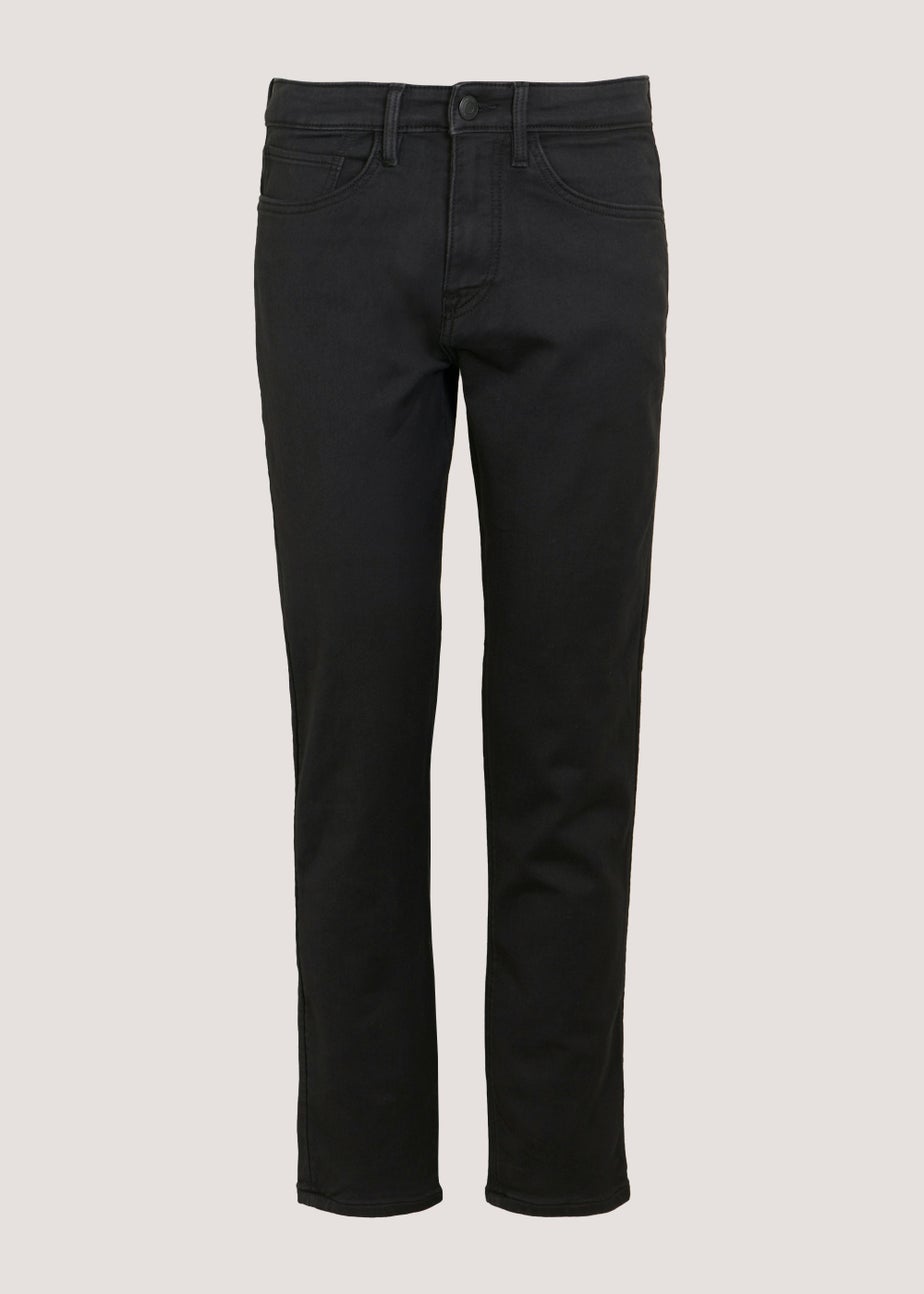 Black Ultra Comfort Slim Fit Jeans