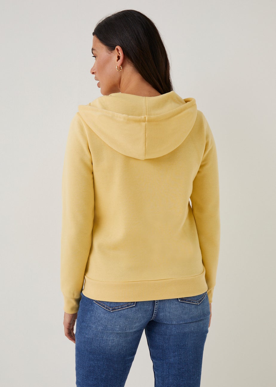 Yellow Zip Hoodie Matalan