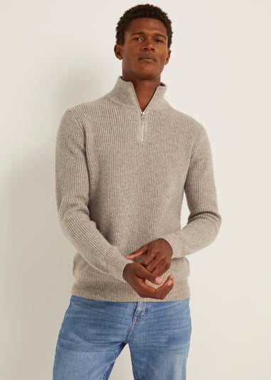 Stone Midweight 1/4 Zip Jumper