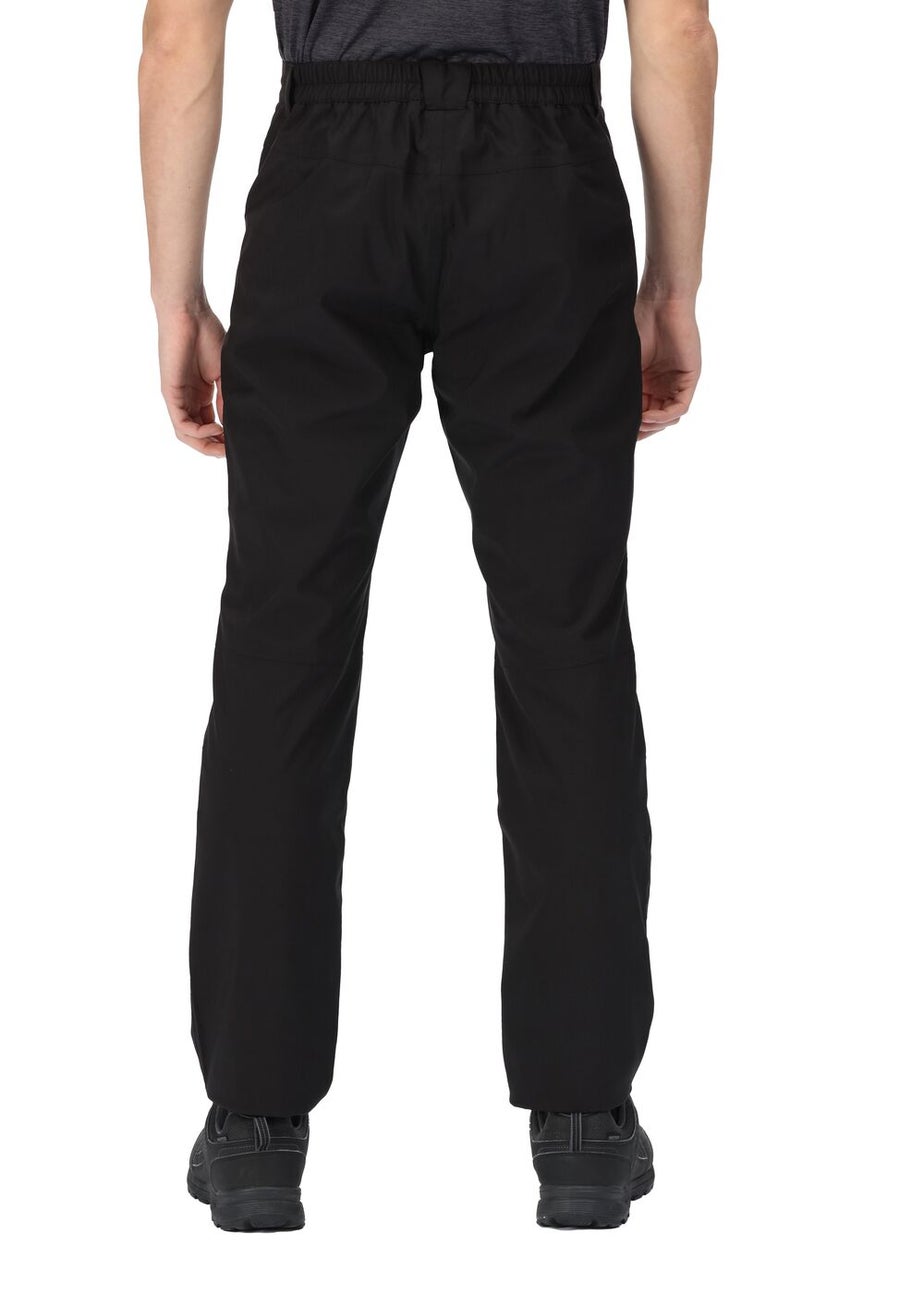 Regatta Dayhike IV Black Waterproof Trousers