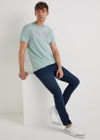 Dark Wash Stretch Skinny Jeans