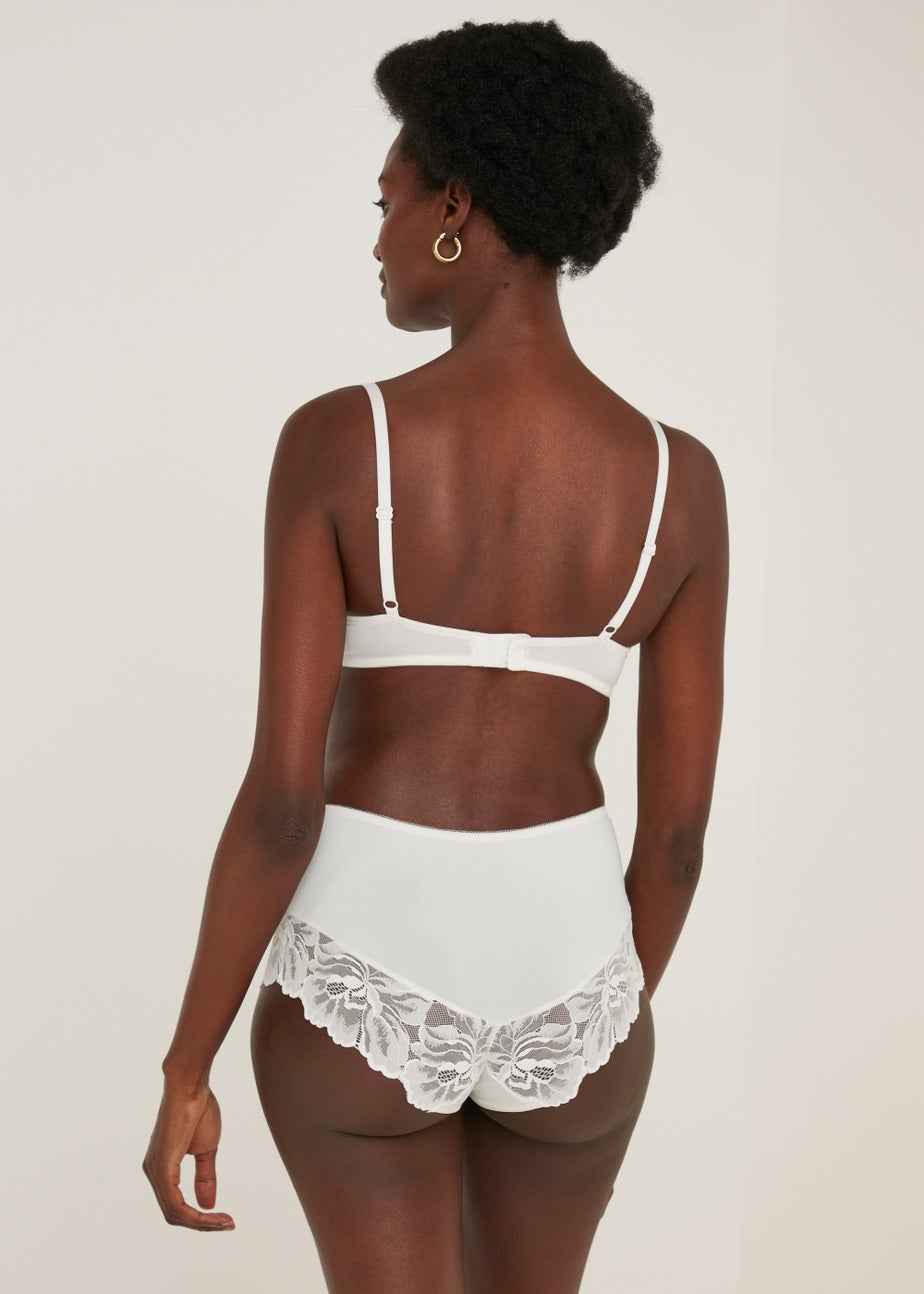 Cream Lace Midi Knickers