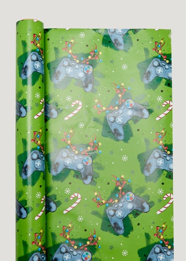 Gaming Christmas Wrapping Paper (8m)
