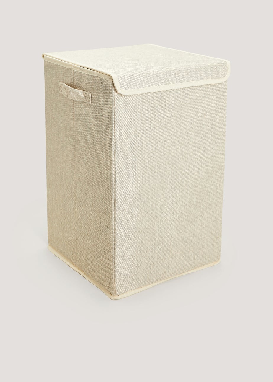 Natural Collapsible Laundry Basket