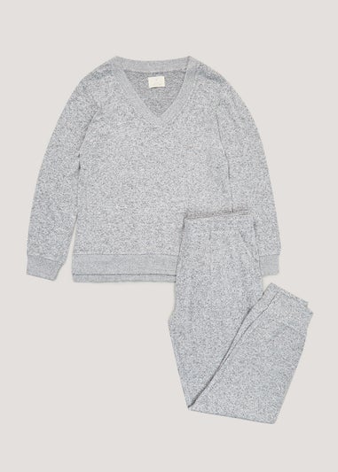 Grey Co-Ord Lounge Top