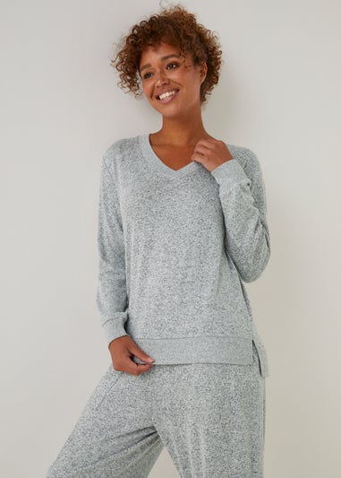 Grey Co-Ord Lounge Top