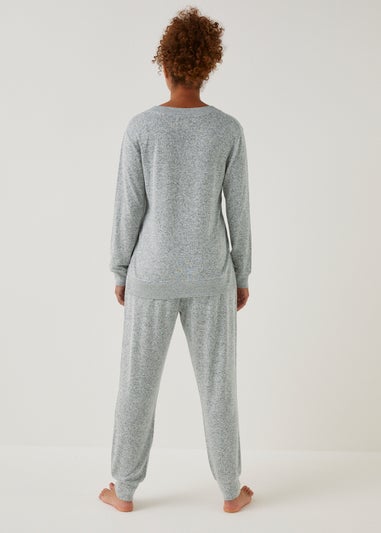 Grey Co-Ord Lounge Top