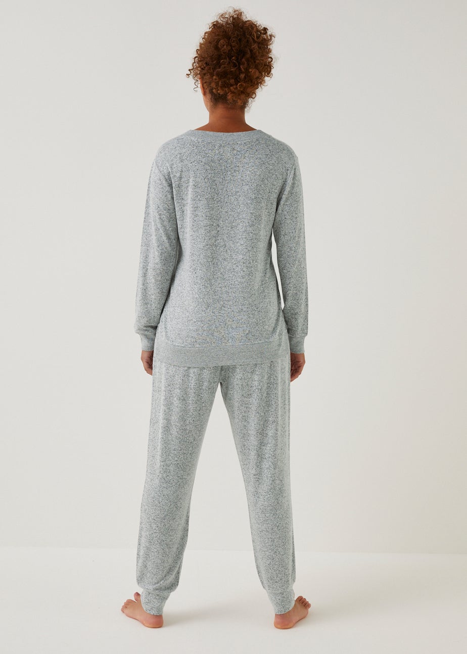 Grey Co-Ord Lounge Top