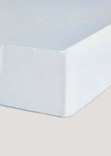 Grey Super Soft Fitted Bed Sheet & Pillowcase Bundle