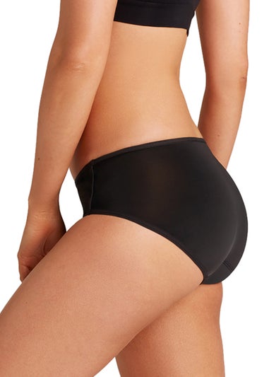 Love Luna Black Midi Period Knickers