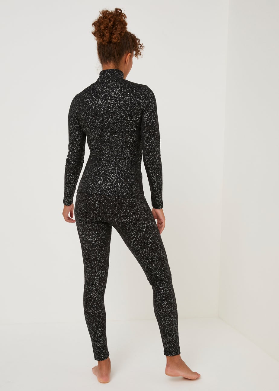 Black Thermal Leggings