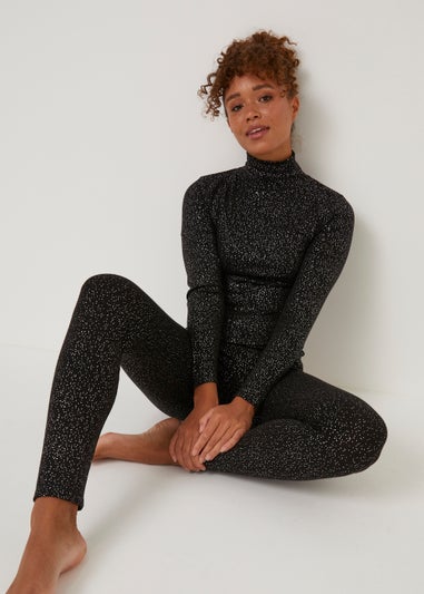 Black Thermal Leggings