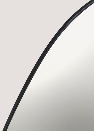Black Organic Shaped Mirror (40cm x 60cm)