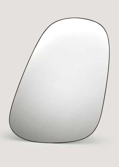 Black Organic Shaped Mirror (40cm x 60cm)