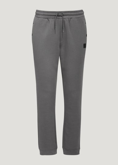 US Athletic Grey Badge Joggers