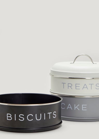 Monochrome Stackable Cake Tins