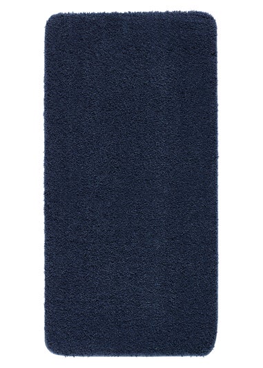 Deep Pile Navy Washable Muddle Mat (120cm x 80cm)