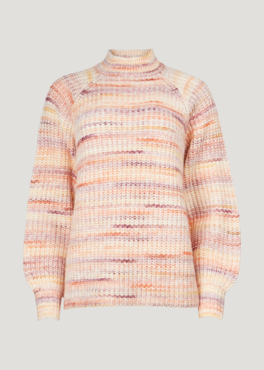 Pink Space Dye Jumper