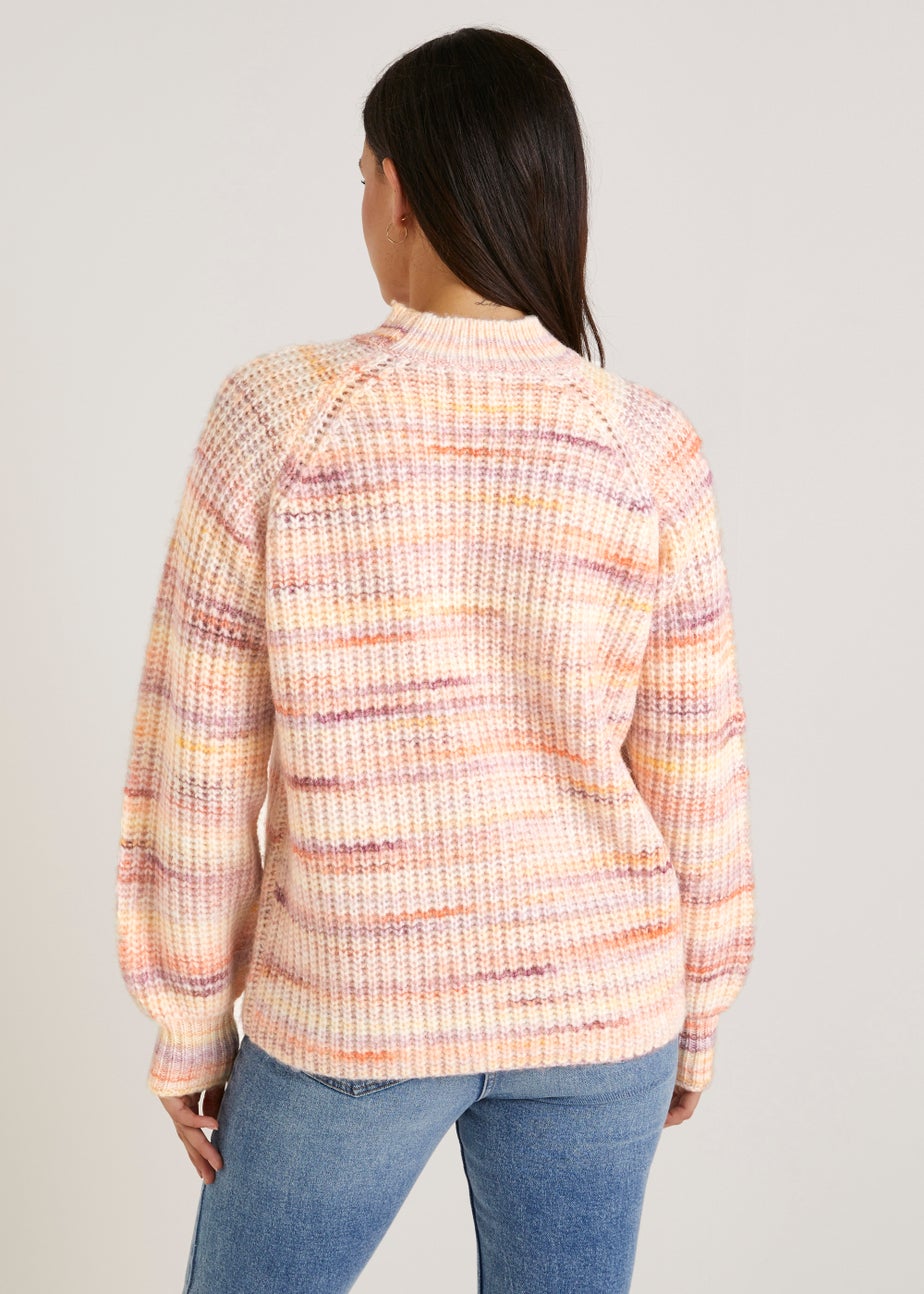 Pink Space Dye Jumper