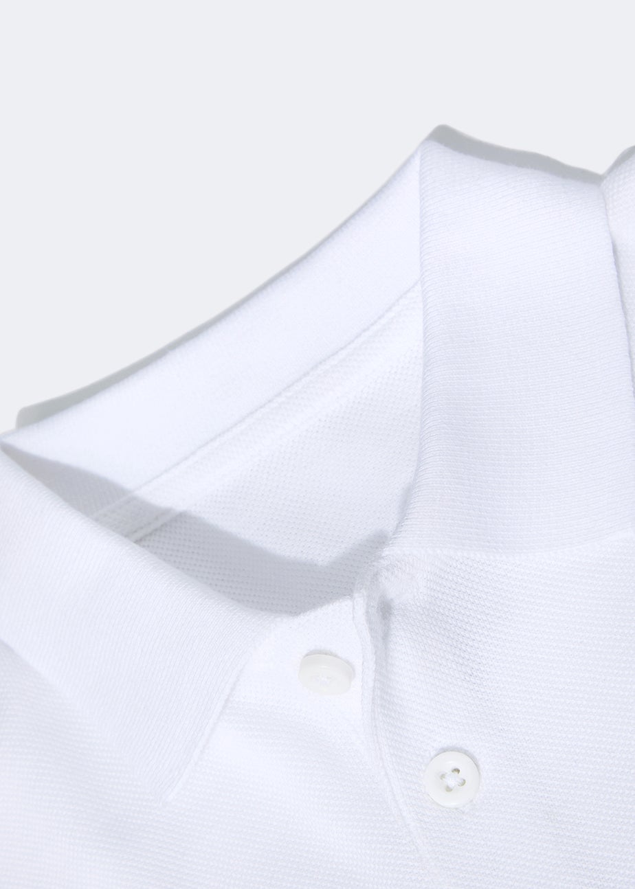 Kids 2 Pack White School Polo Shirts (4-16yrs)