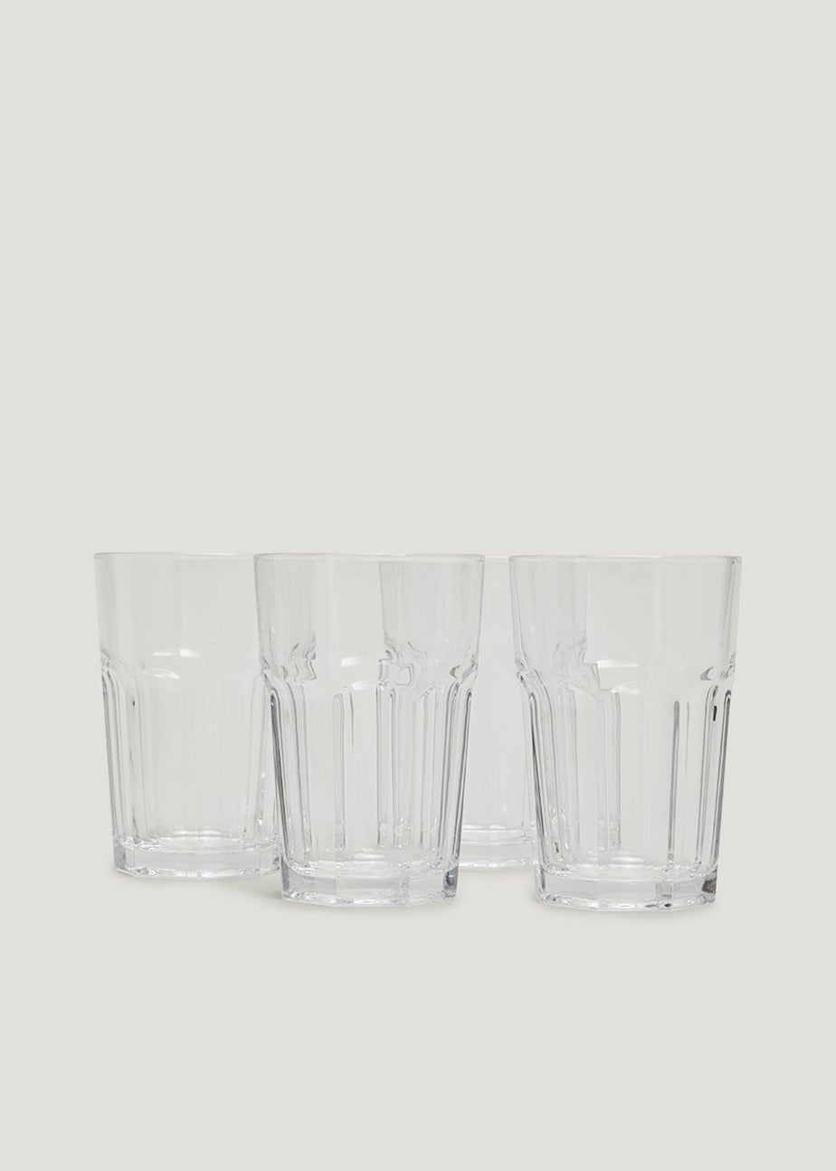 4 Pack Long Drink Glasses