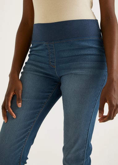 Maternity Jolie Dark Wash Under Bump Relaxed Skinny Jeans