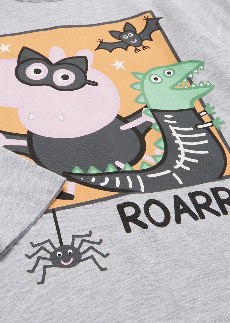 Grey George Pig Halloween T-Shirt (9mths-5yrs)
