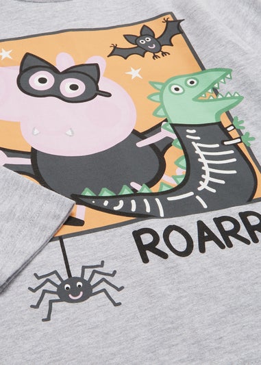 Grey George Pig Halloween T-Shirt (9mths-5yrs)