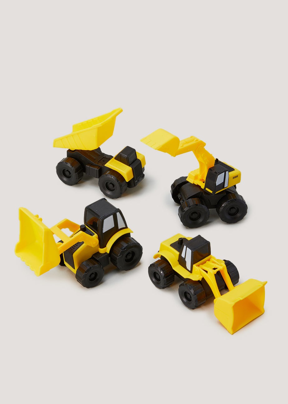 Kids 4 Piece Digger Toy Set