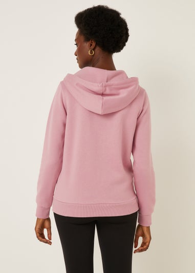 Light Pink Zip Up Hoodie