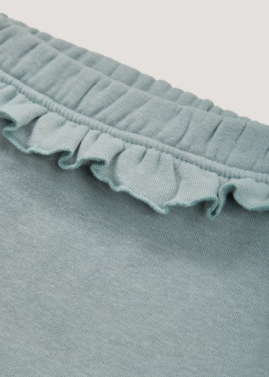 Baby Turquoise Frill Joggers (Newborn-23mths)