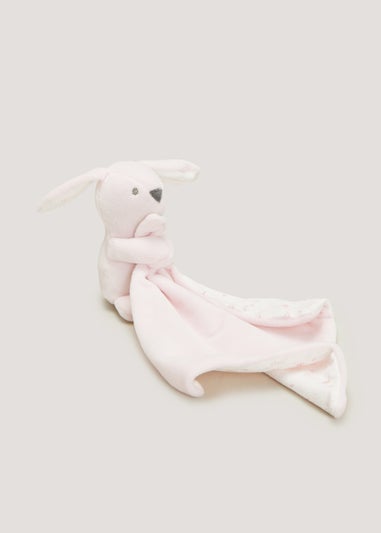 Pink Bunny Baby Comforter