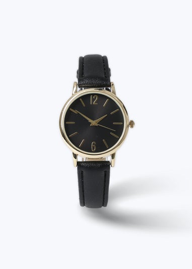 Black Analogue Watch