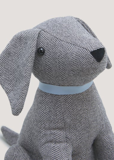 Herringbone Dog Doorstop (18cm x 24cm x 28cm)