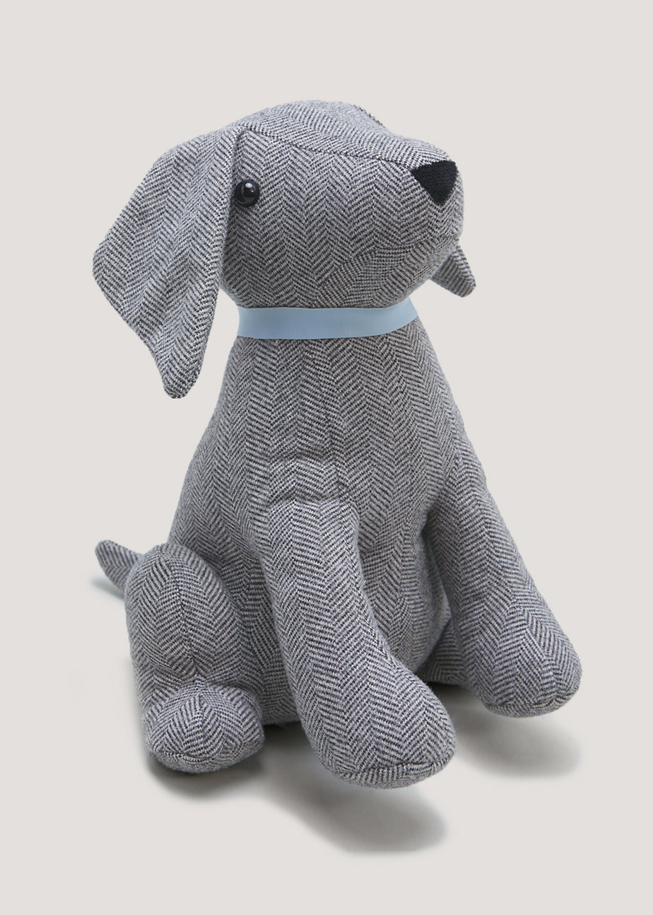 Herringbone Dog Doorstop (18cm x 24cm x 28cm)