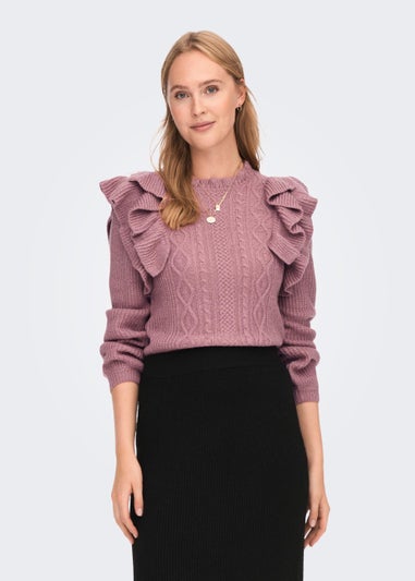 JDY France Pink Jumper