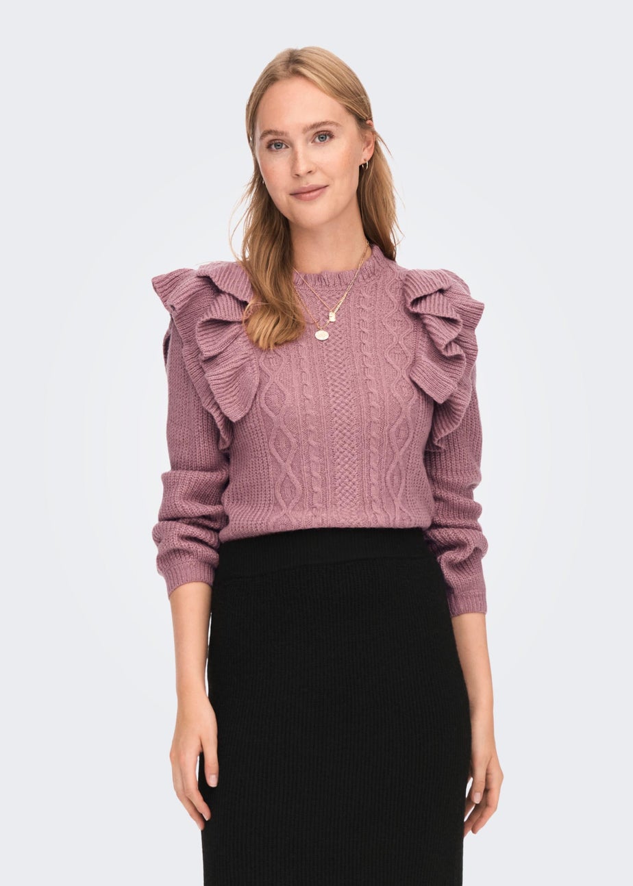 JDY France Pink Jumper