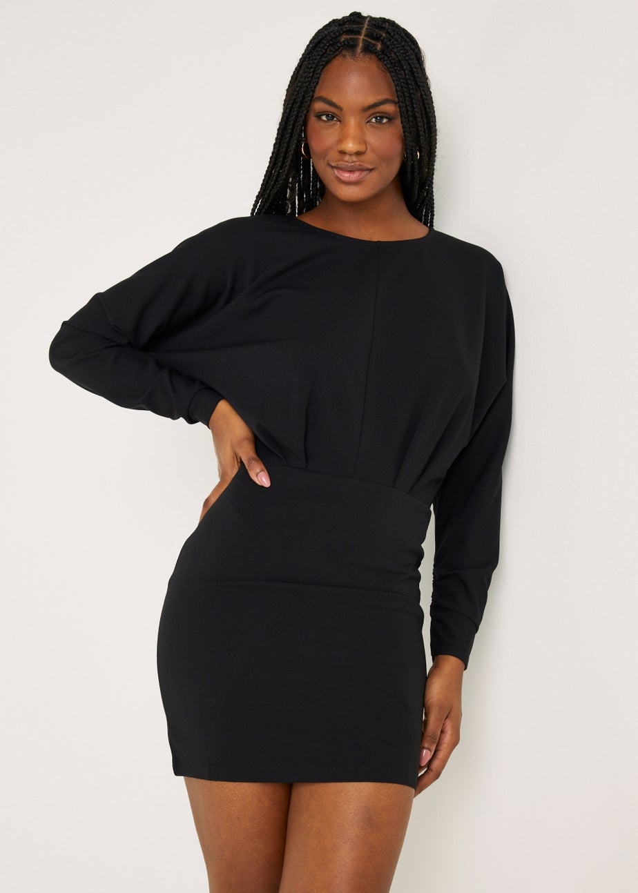 JDY Dicte Black Long Sleeve Dress