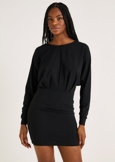 JDY Dicte Black Long Sleeve Dress