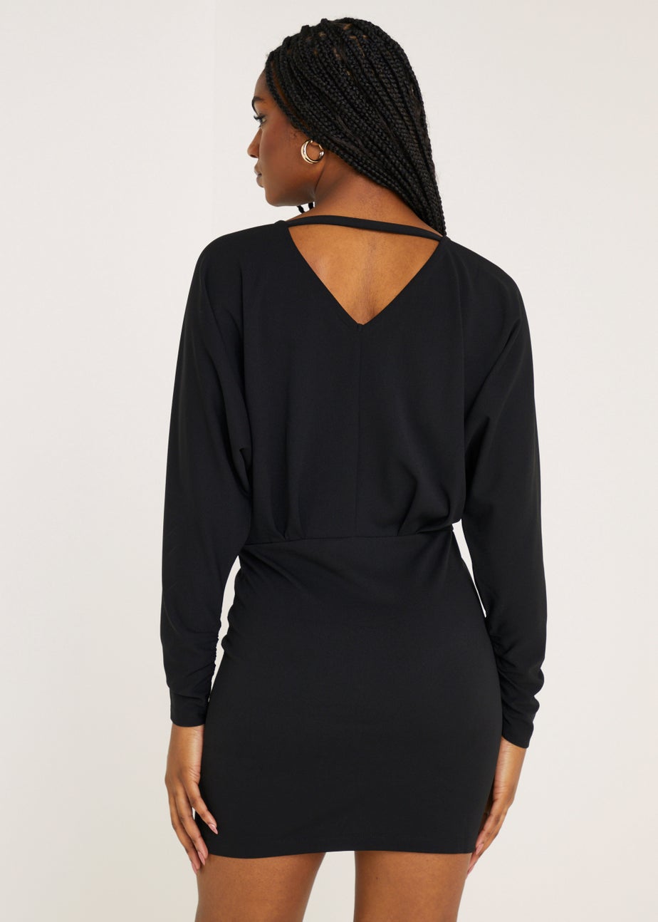 JDY Dicte Black Long Sleeve Dress