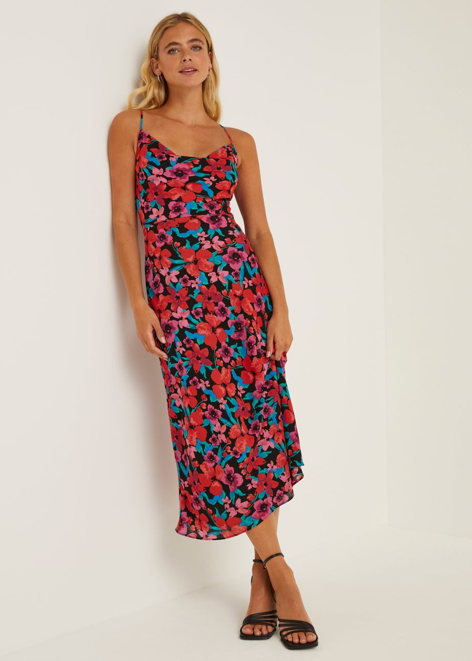 Be Beau Floral Midi Dress