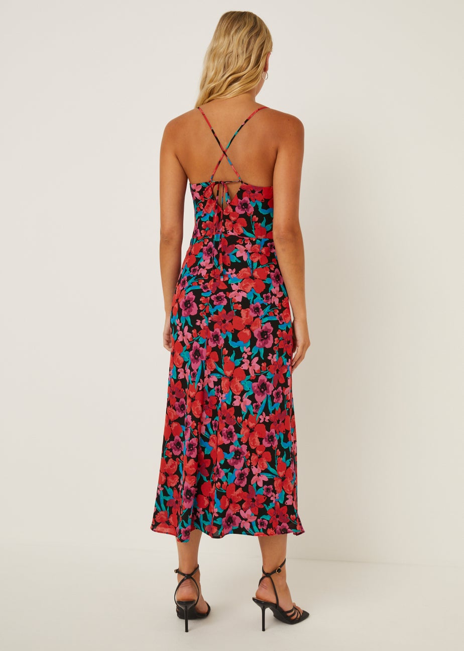 Be Beau Floral Midi Dress