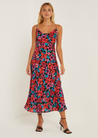 Be Beau Floral Midi Dress