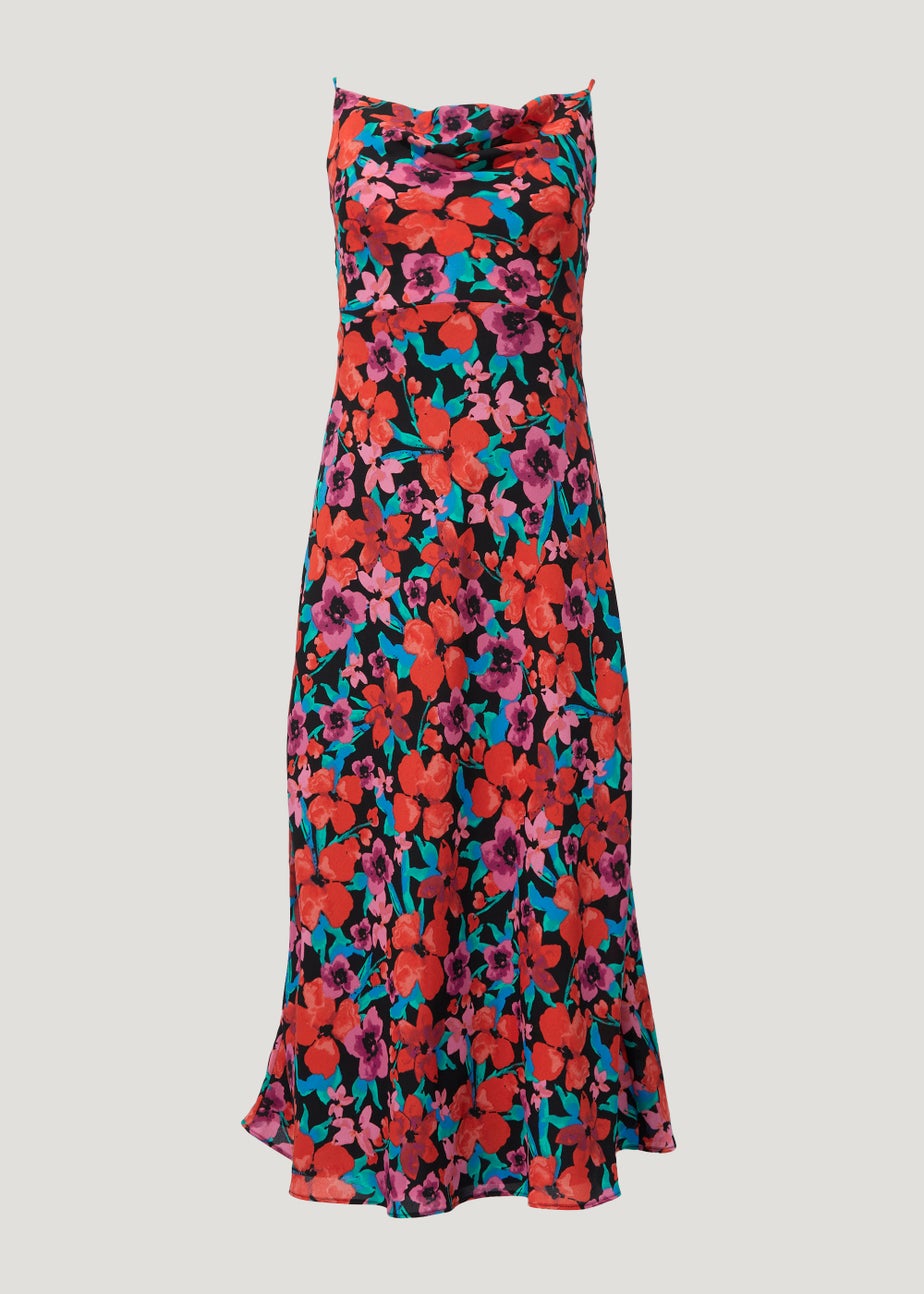 Be Beau Floral Midi Dress