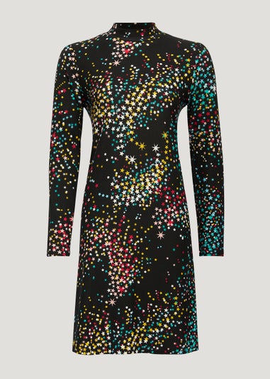 Black Star Swing Dress