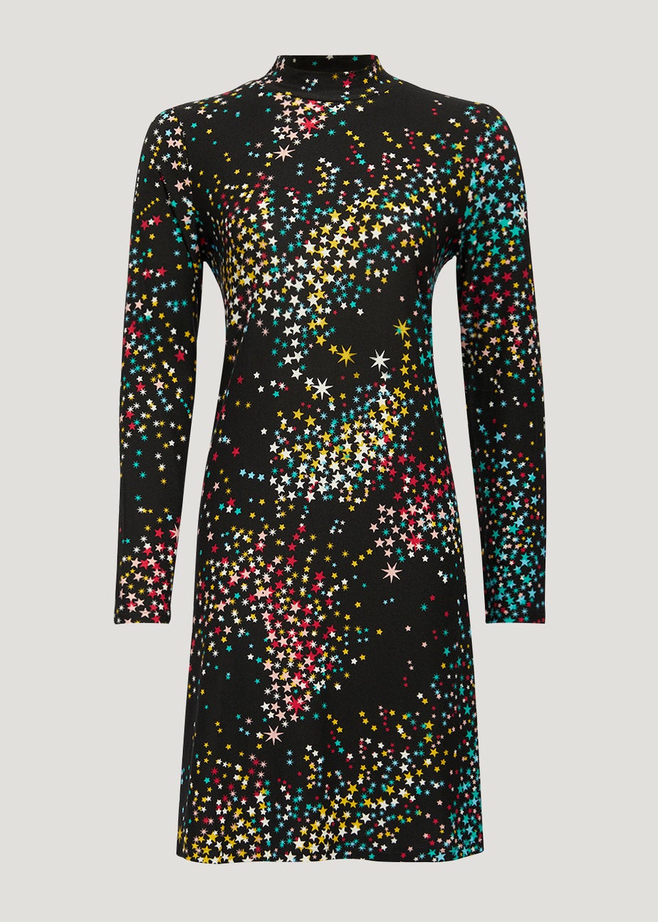 Black Star Swing Dress