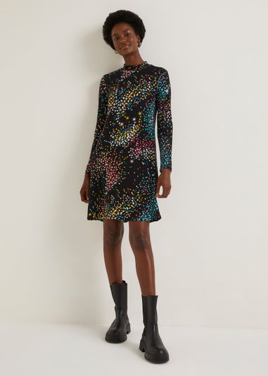 Black Star Swing Dress